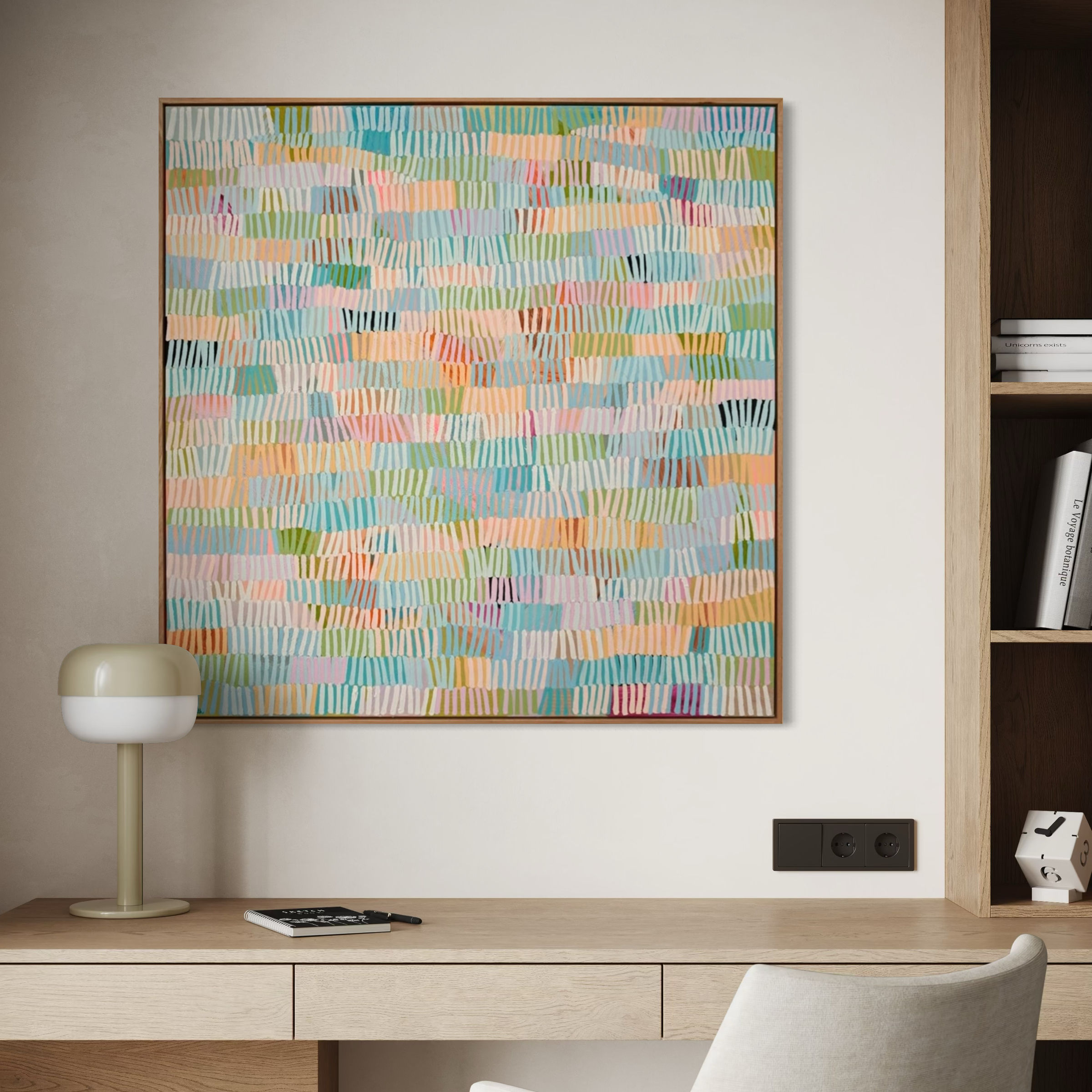 "Friends For Life" 104x104cm