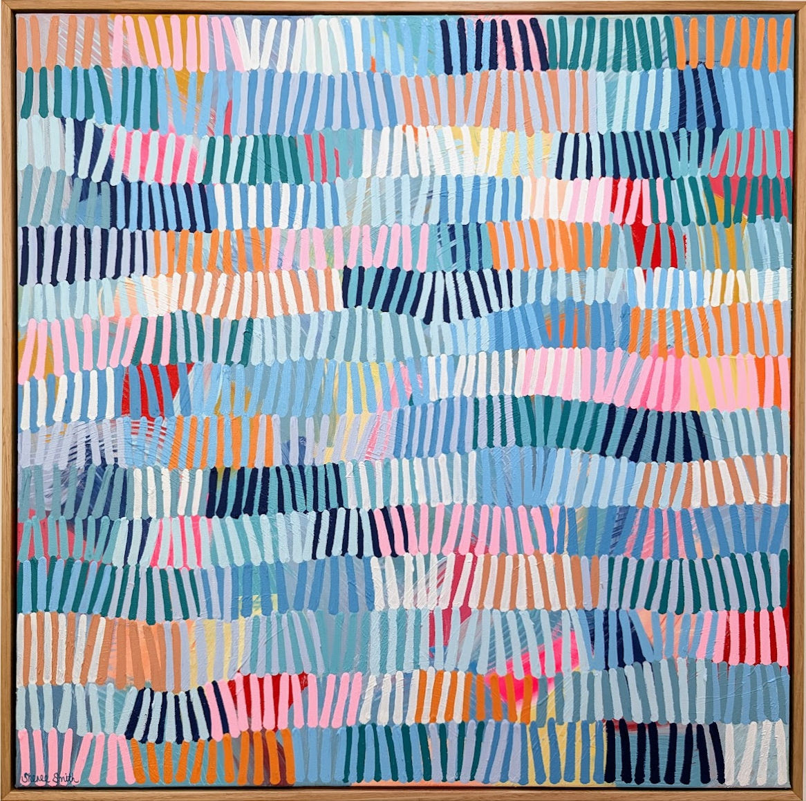 "Somewhere Only We Know" 79x79cm