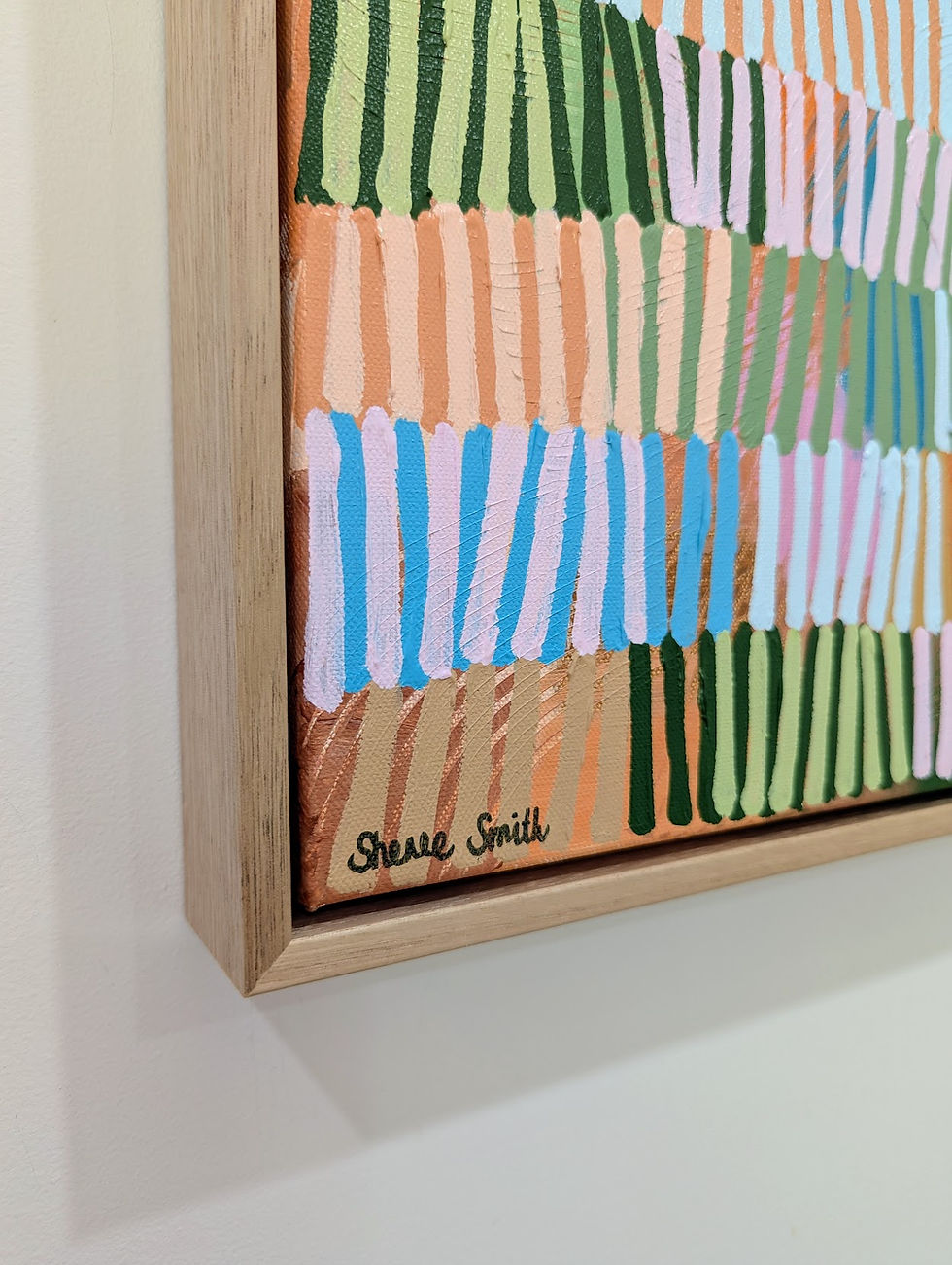 Thumbnail: "Gum Tree Skies 2" 53x64cm