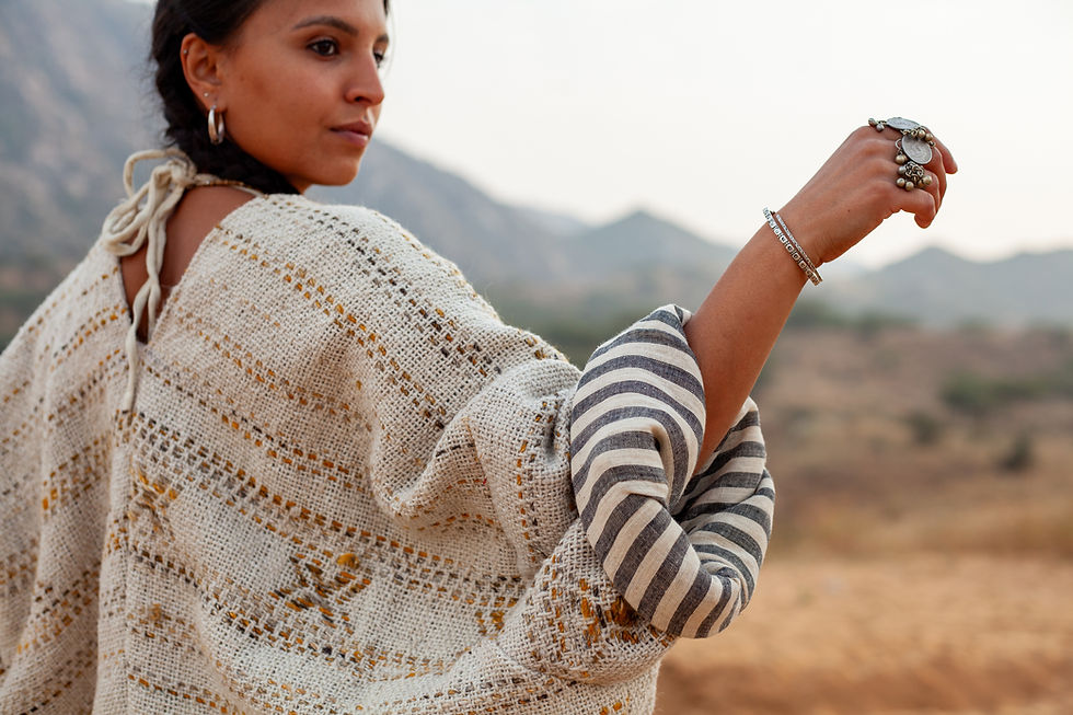 Thumbnail: Handwoven Jute Snuggle Vest