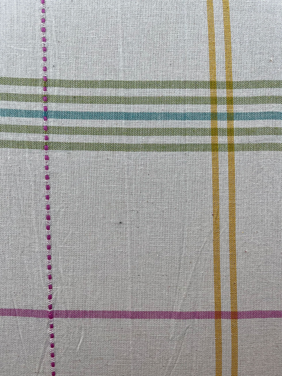 Thumbnail: Stof met ruit, ruiten stof, ruitjes katoen, checks, geweven checks, geruite stof, checkered fabric, squire fabric