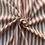 Thumbnail: stof met terracotta streep, terracotta stof, kaneel bruin stof, roest kleur stof, aardebruin katoen