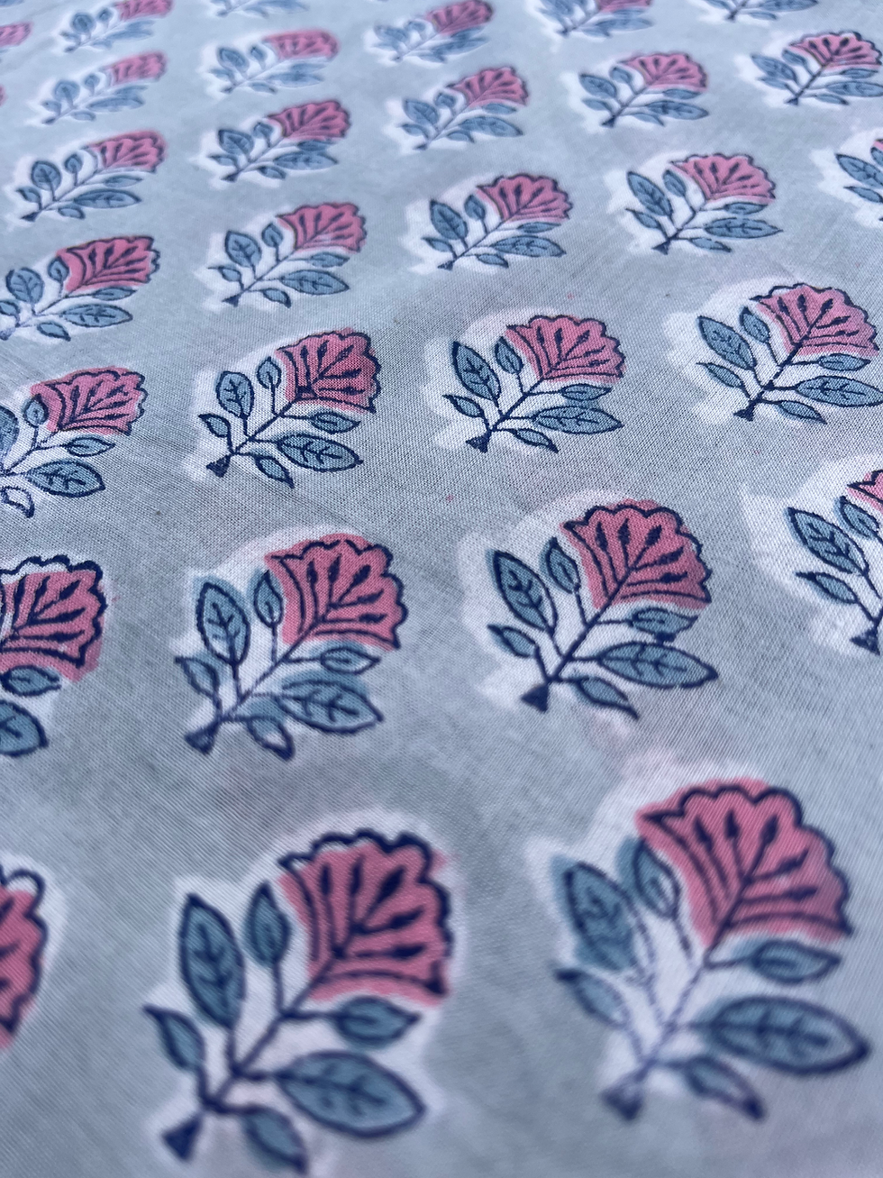 Thumbnail: Hand Block Printed Fabric
