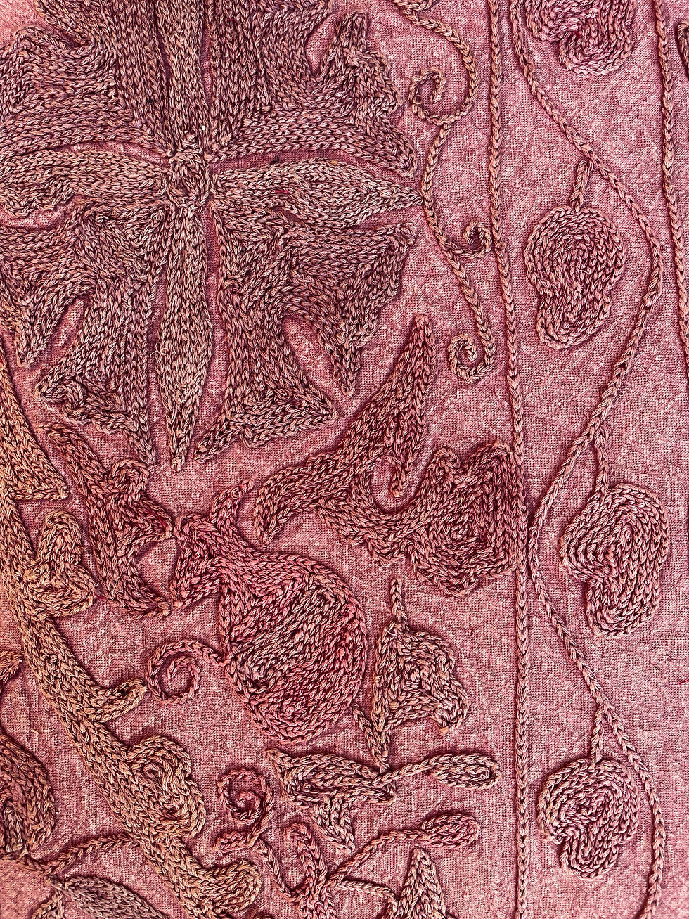 Thumbnail: Hand Embroidered Suzani Laptop Case
