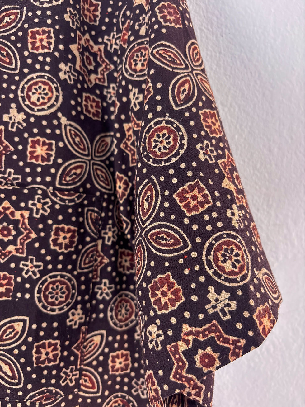 Thumbnail: Block Printed Ajrakh T Shirt