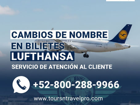 Lufthansa Airlines cambia la fecha del vuelo