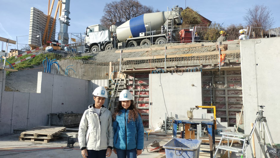 Nationaler Zukunftstag 2025 – Vier Mädchen entdecken die Welt des Ingenieurbaus