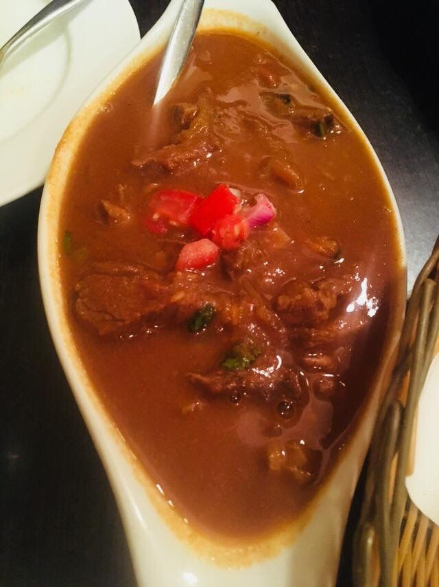 At Himalayan char grill