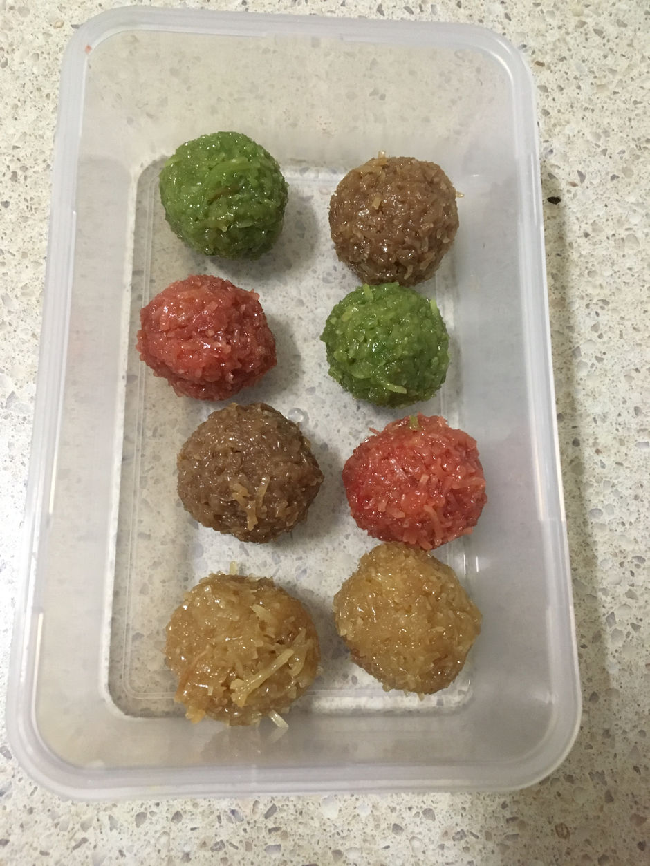Coconut protein balls ♥️💚♥️💚
