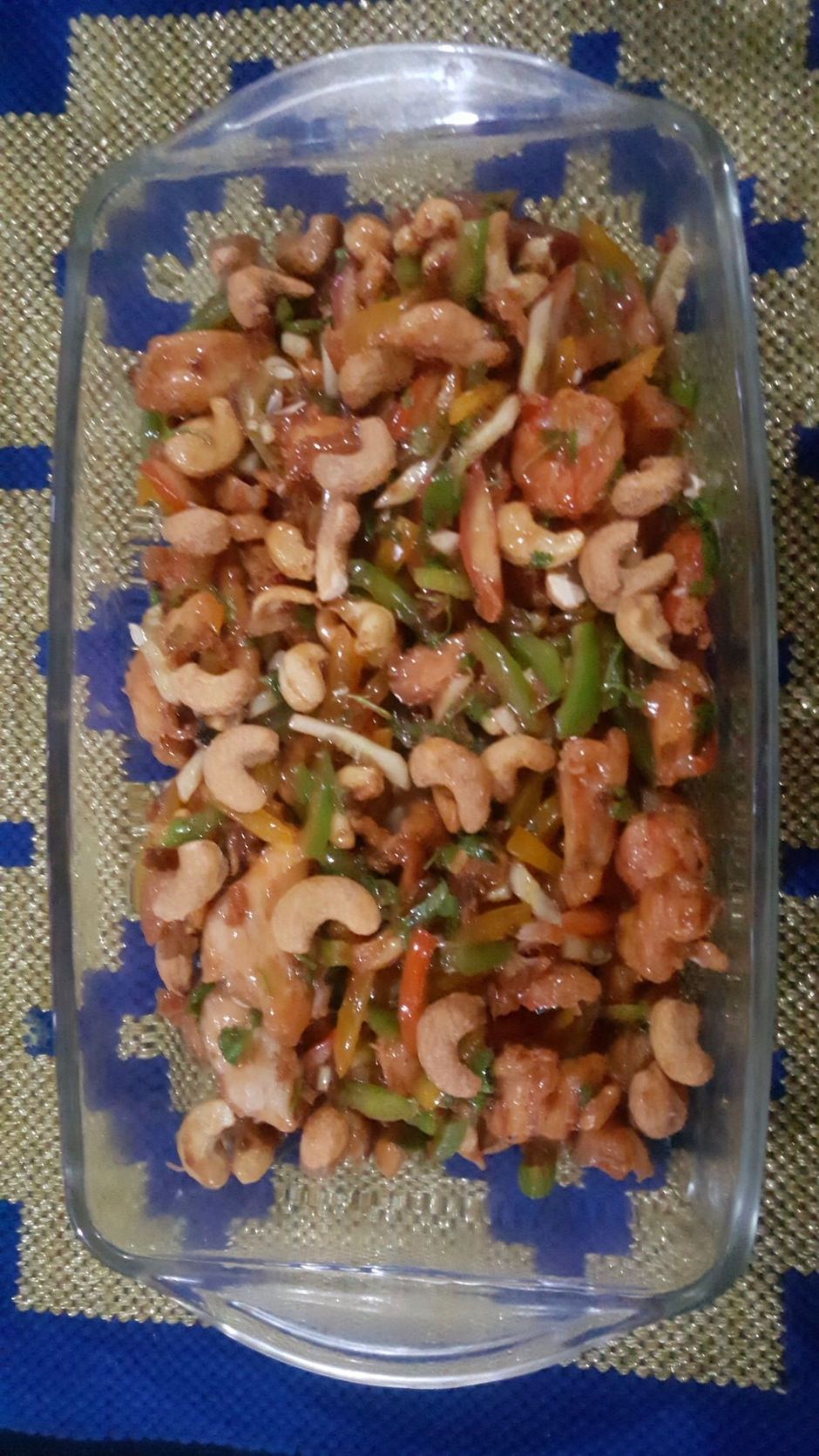 Cashew nuts salad
