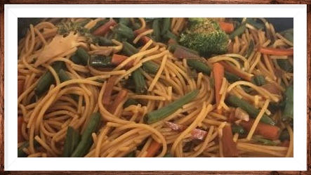 Vegetable chowmein 🥰💚❤️🌱