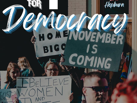 Show Up For Democracy by Eric Hepburn