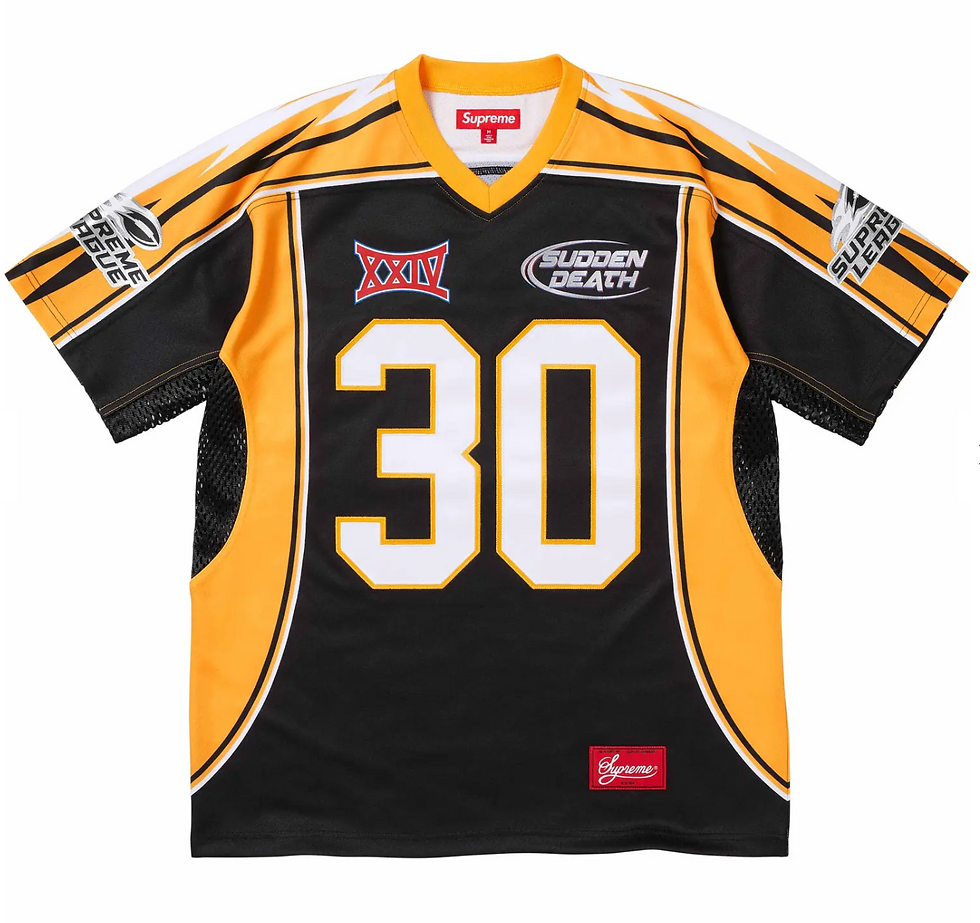Supreme Sudden Death Football Jersey