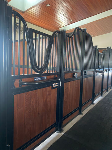 Dressage horse boarding at Donato Farms
