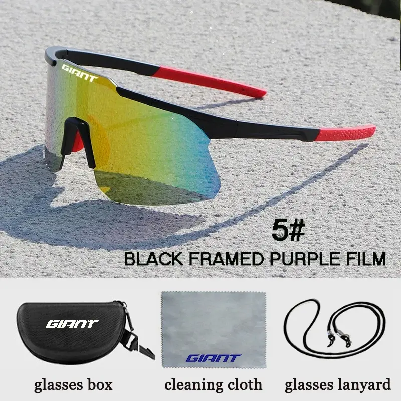 Thumbnail: Giant Long-Distance Cycling Glasses Super Light Men WomenAnti-Fog UV400