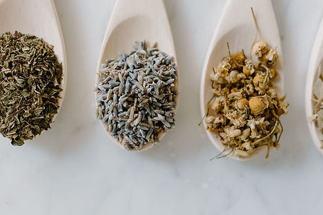 Rich and texture-focused natural healing salve being prepared with organic botanicals.