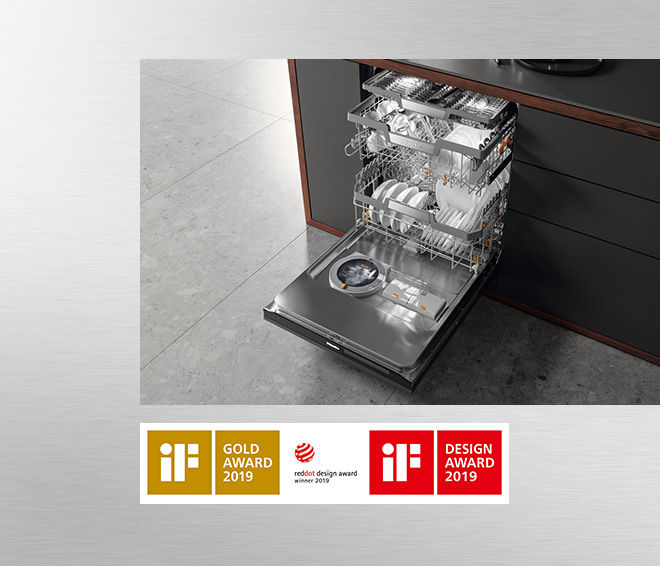 ミーレ、フロントオープン食洗器