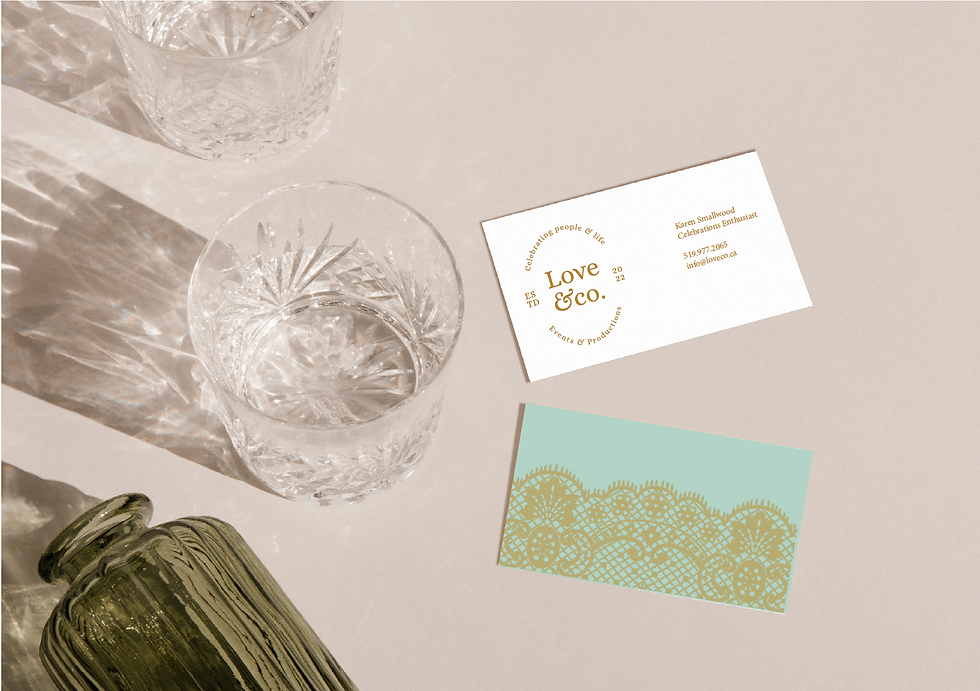 LOVE & CO BUSINESS CARDS | Design Republic Studio