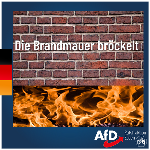 Die Brandmauer bröckelt...