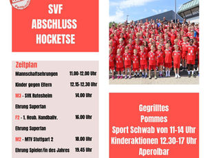 Einladung zur SVF Handball Abschluss-Hocketse 2026