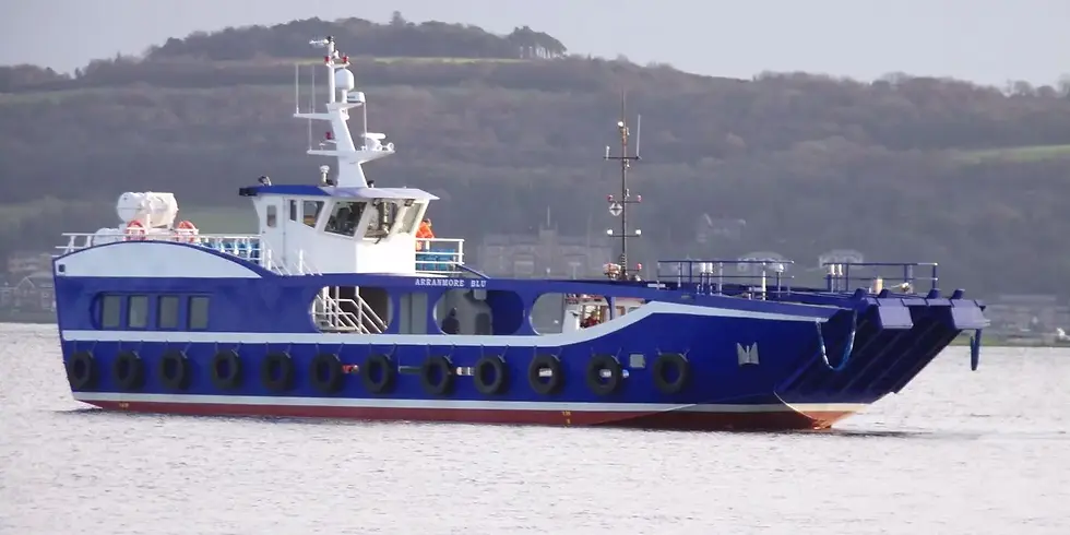 New Arranmore Ferry, Arranmore Blu, incoming!