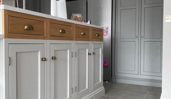 Stylish kitchen island, Elphin Fitted Furniture