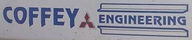 Coffey Engineering logo with text and a symbol; business branding visual