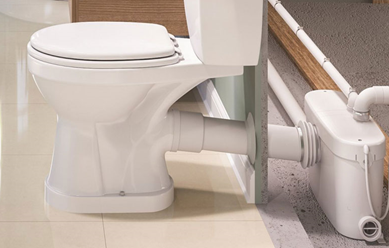 saniflo toilet installation dublin