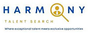 Harmony Talent Search logo: Where exceptional talent meets exclusive opportunities