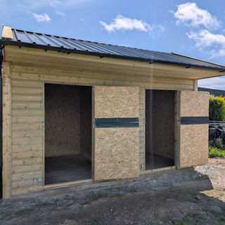 2 of 12x12 apex roof stables