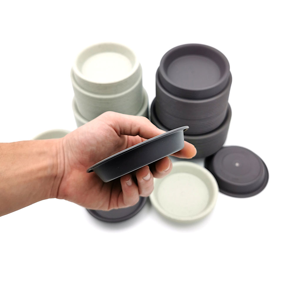 Thumbnail: Thick Durable Plastic Flower Pot Round Pallet Plant Saucer Drip Tray Plant Plate