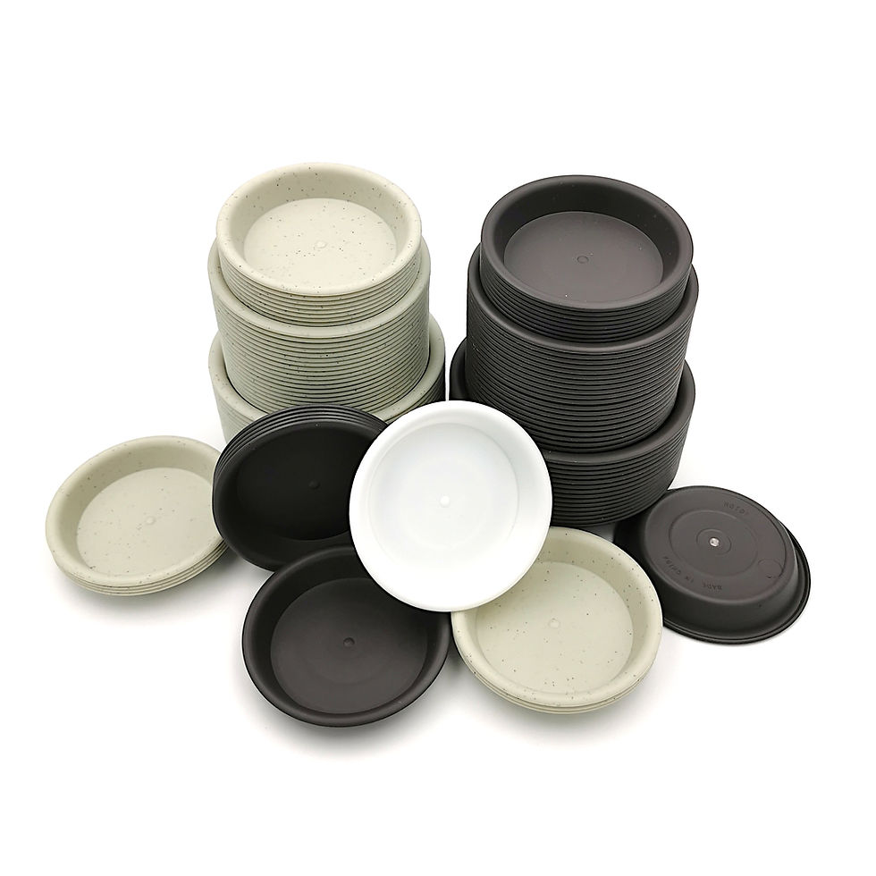 Thumbnail: Thick Durable Plastic Flower Pot Round Pallet Plant Saucer Drip Tray Plant Plate