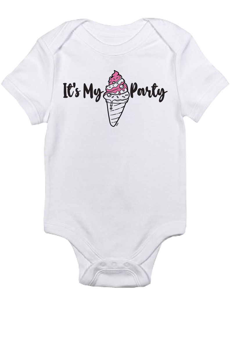 Thumbnail: It's My Party - Birthday & Celebration Inspired Baby / Infant - Onesie/Bodysuit