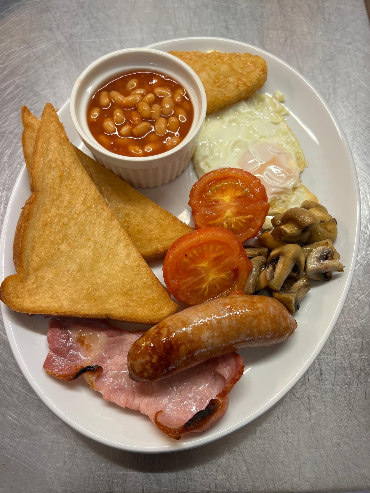 Arranged Food and Objects