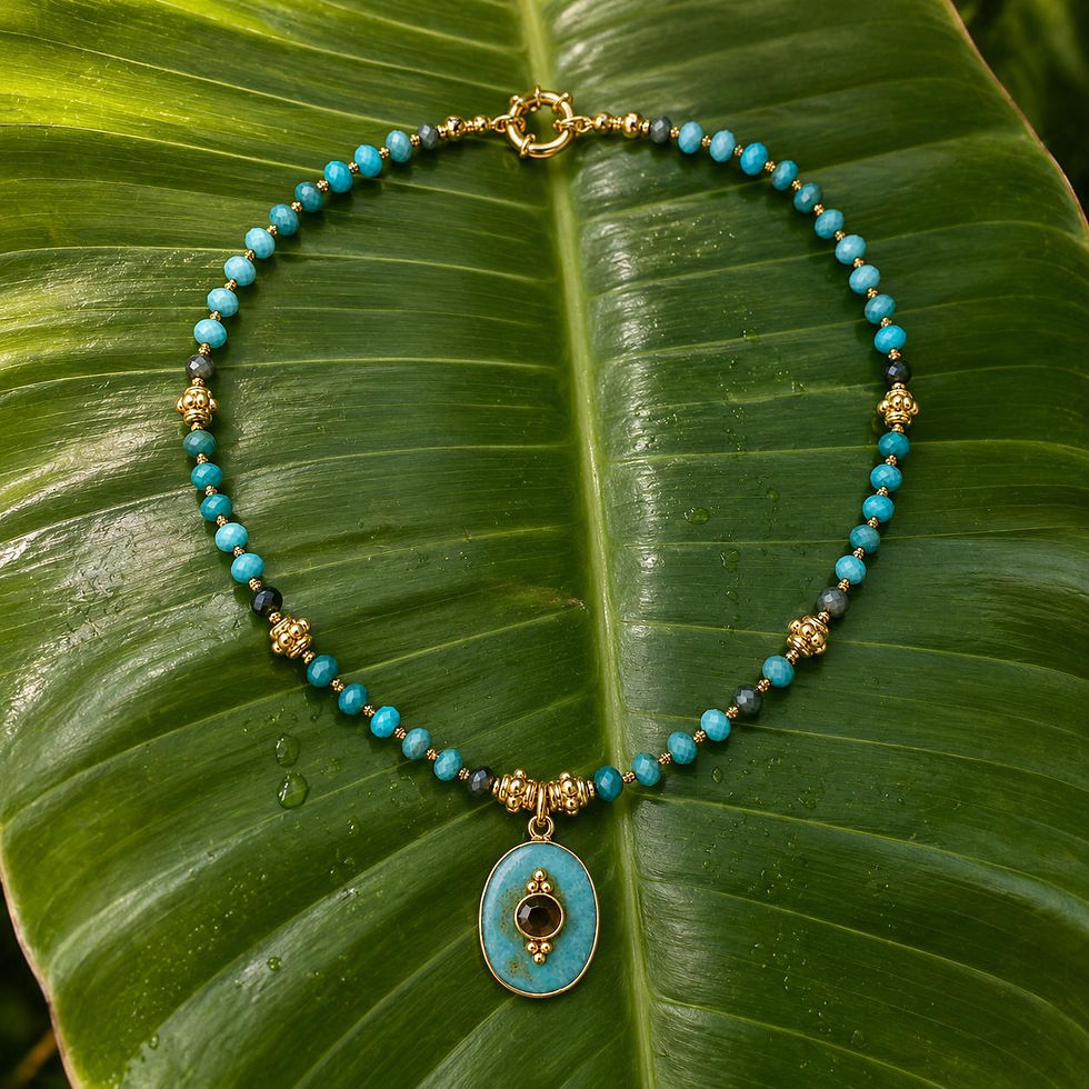 Miniatura: Collier Kaori - Cristal de roche 