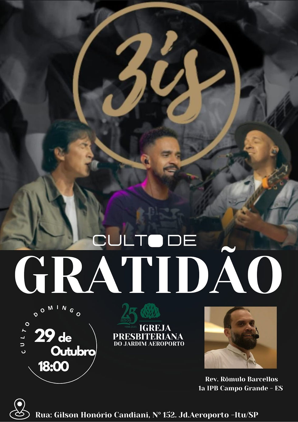 Culto de gratidão