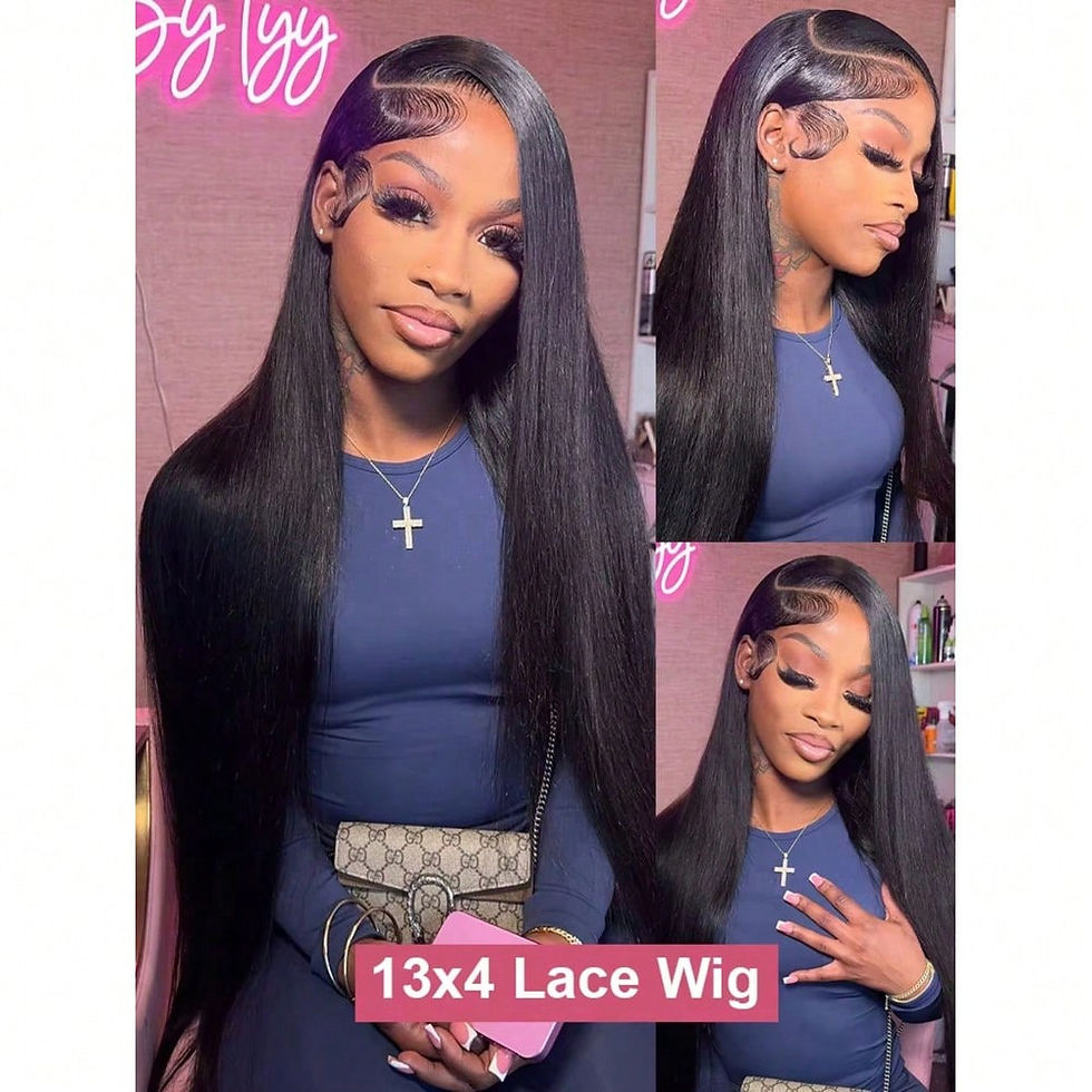 Thumbnail: Bloom LuxeSilk 13x4 HD Lace Human Hair Wig – Natural Straight
