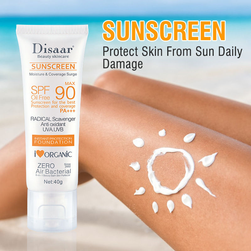 Thumbnail: High SPF Facial Body Sunscreen Sun Cream Sunblock Skin Moisturizer Nourishing UV