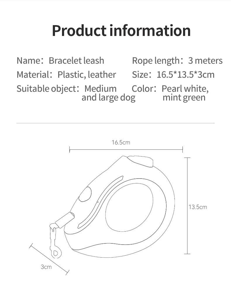 Thumbnail: Bloom LED Retractable Pet Leash