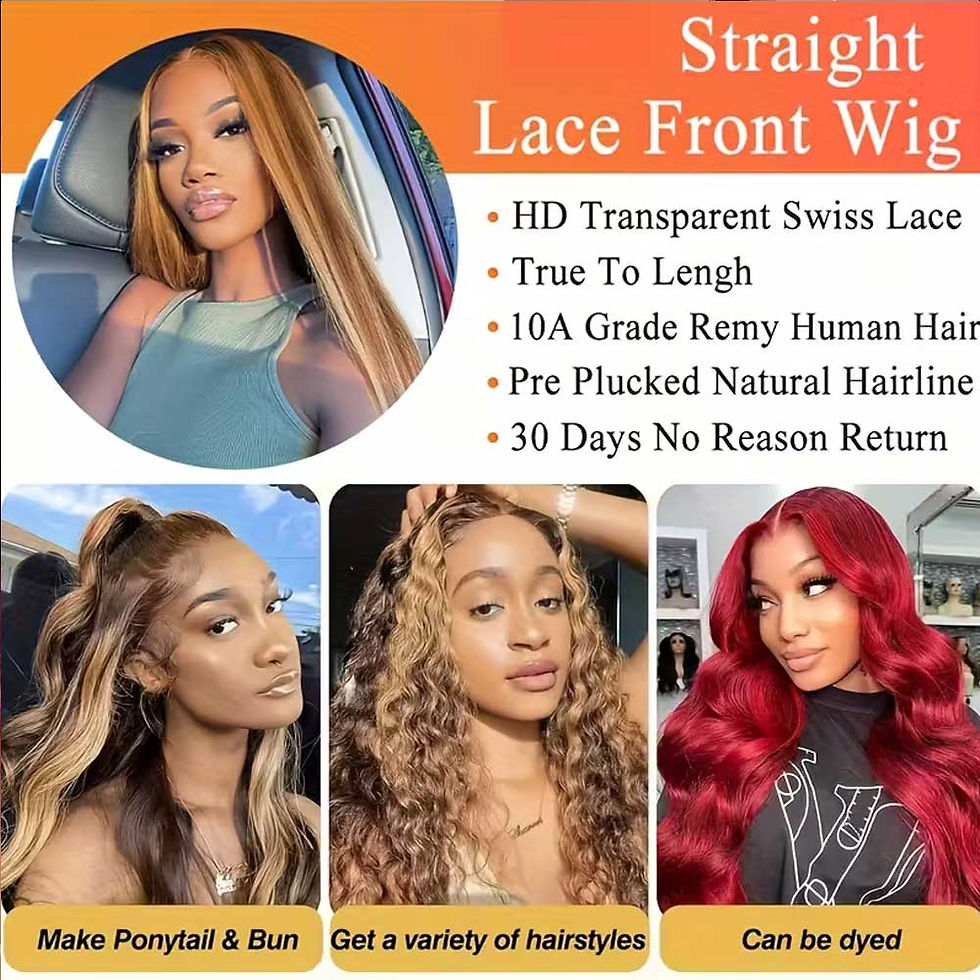 Thumbnail: Bloom Luxury HD Lace Front Human Hair Wig – Ombre Blonde