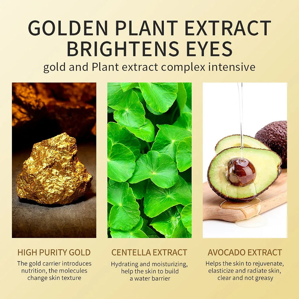 Thumbnail: Gold & Avocado Hydrogel Eye Mask (60/120 Patches)