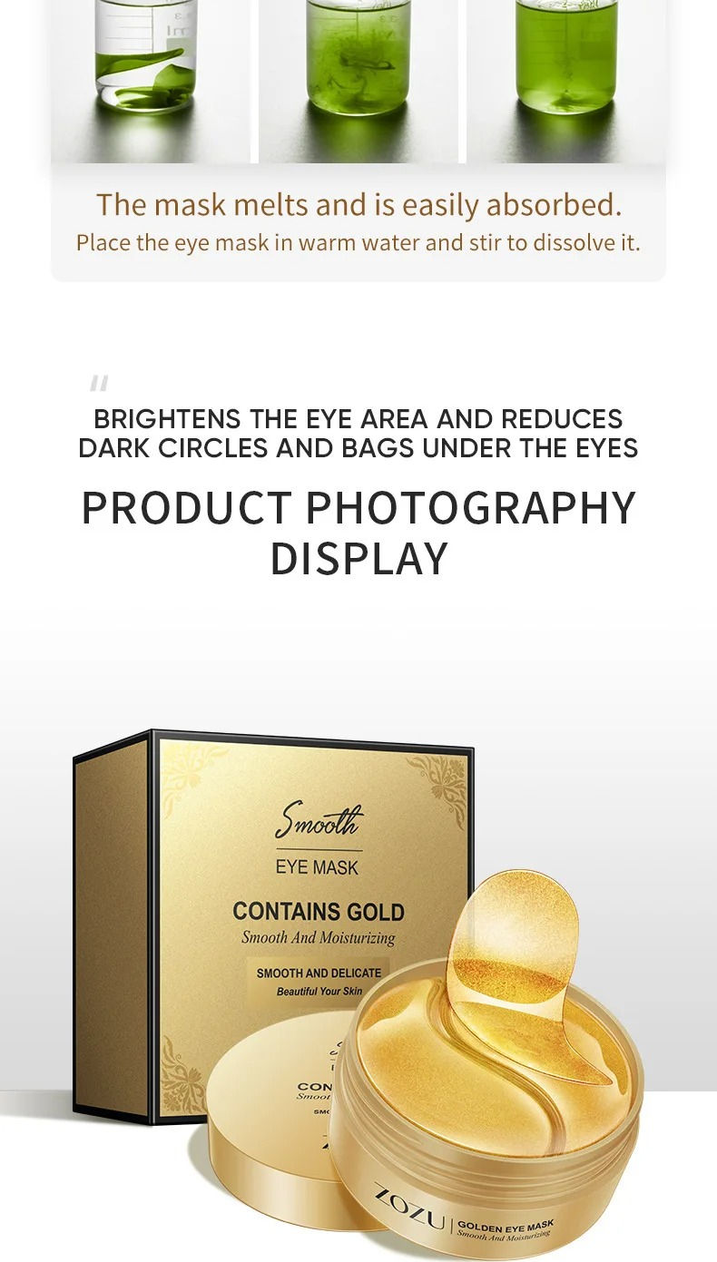 Thumbnail: Gold & Avocado Hydrogel Eye Mask (60/120 Patches)