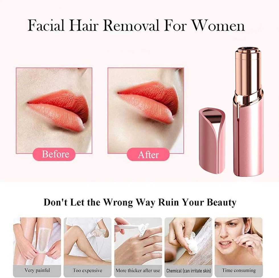 Thumbnail: Bloom USB Rechargeable Precision Facial Hair Remover