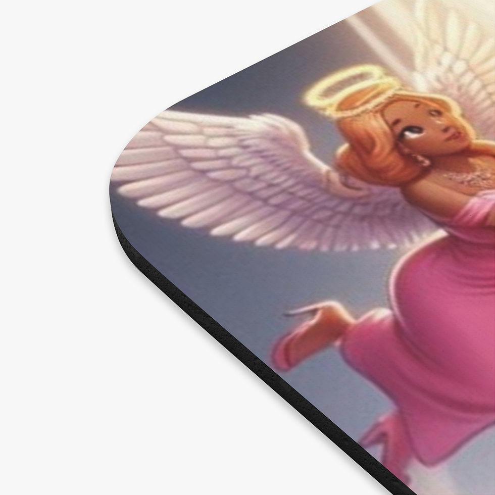 Thumbnail: Pink Worship Mouse Pad (Rectangle)