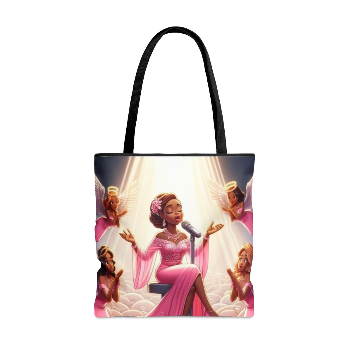 Pink Worship Tote Bag (AOP)