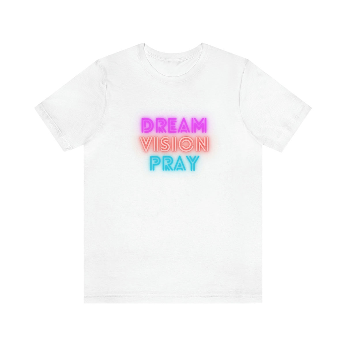 Dream Vision Pray Unisex Jersey Short Sleeve Tee