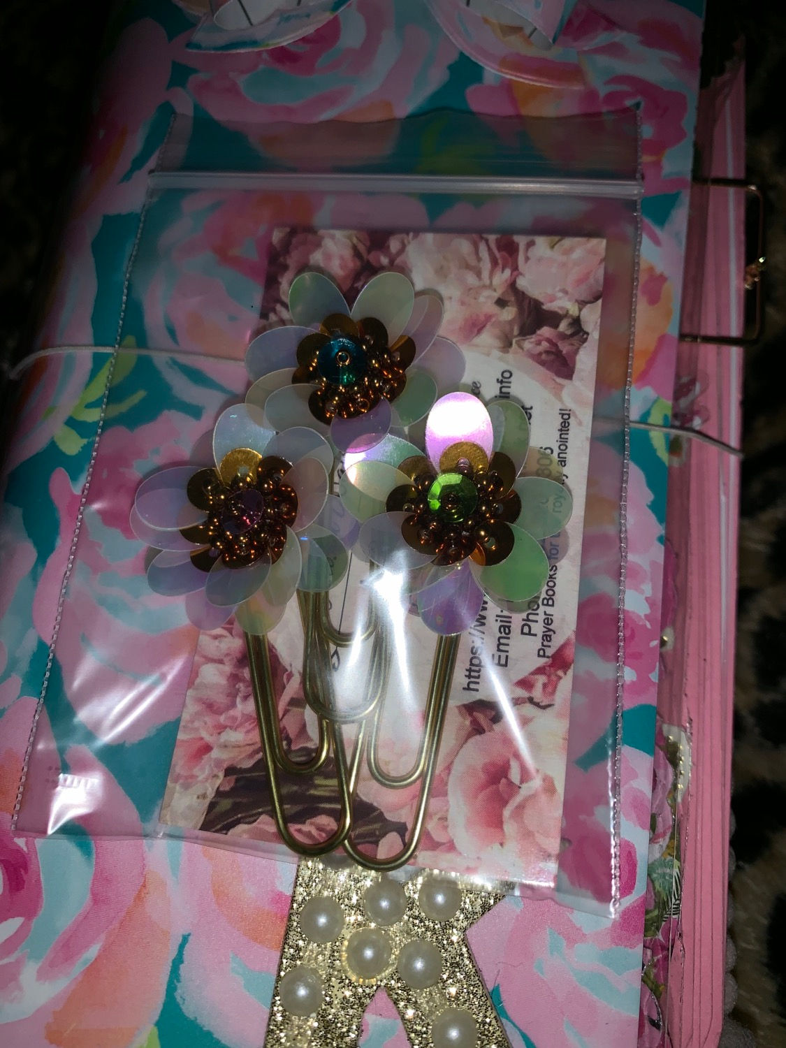 Sequence Flower Paperclips