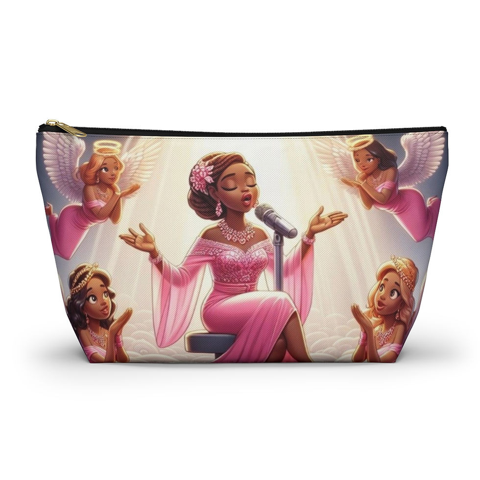 Thumbnail: Pink Worshiper Accessory Pouch w T-bottom