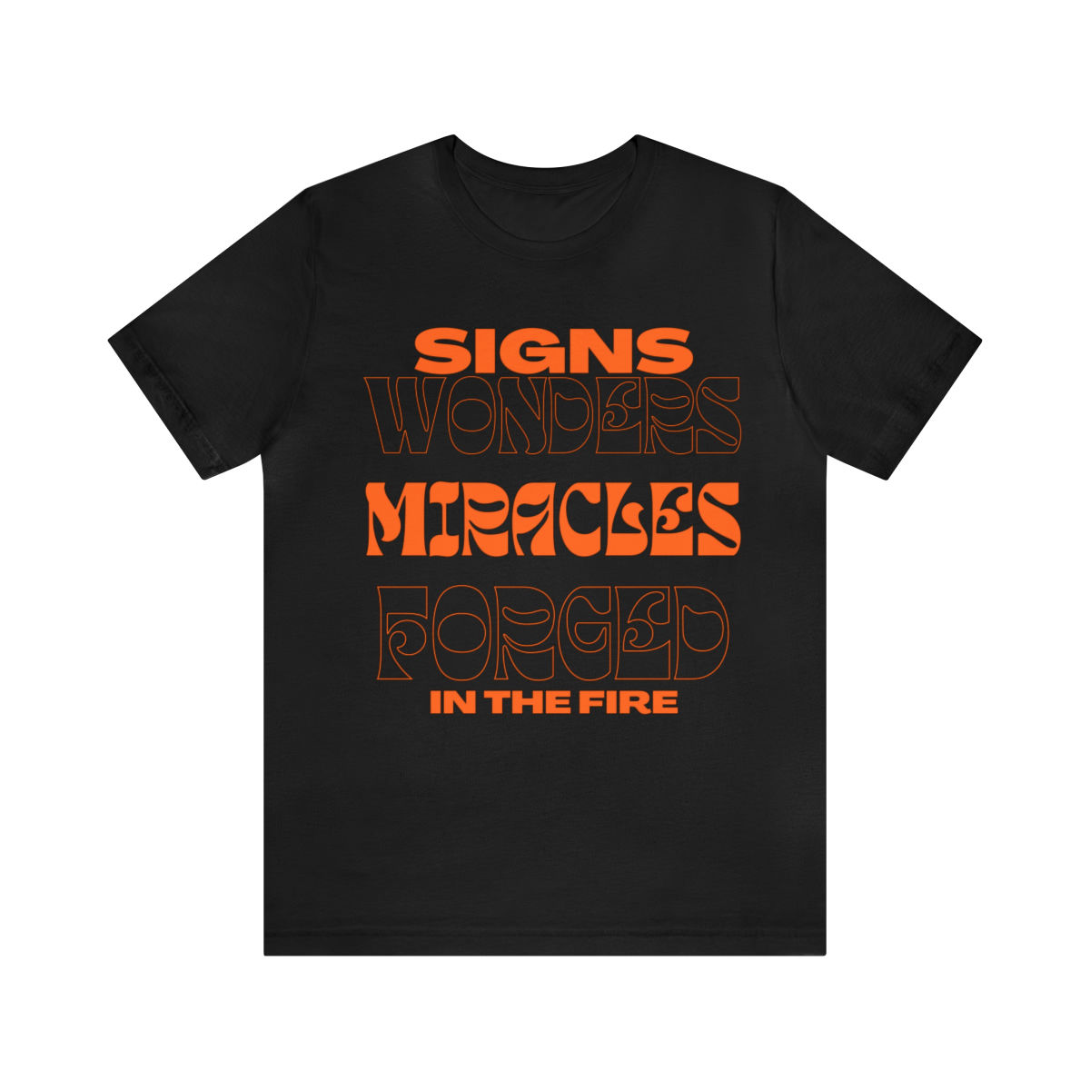 Signs Wonders Miracles Unisex Jersey Short Sleeve Tee