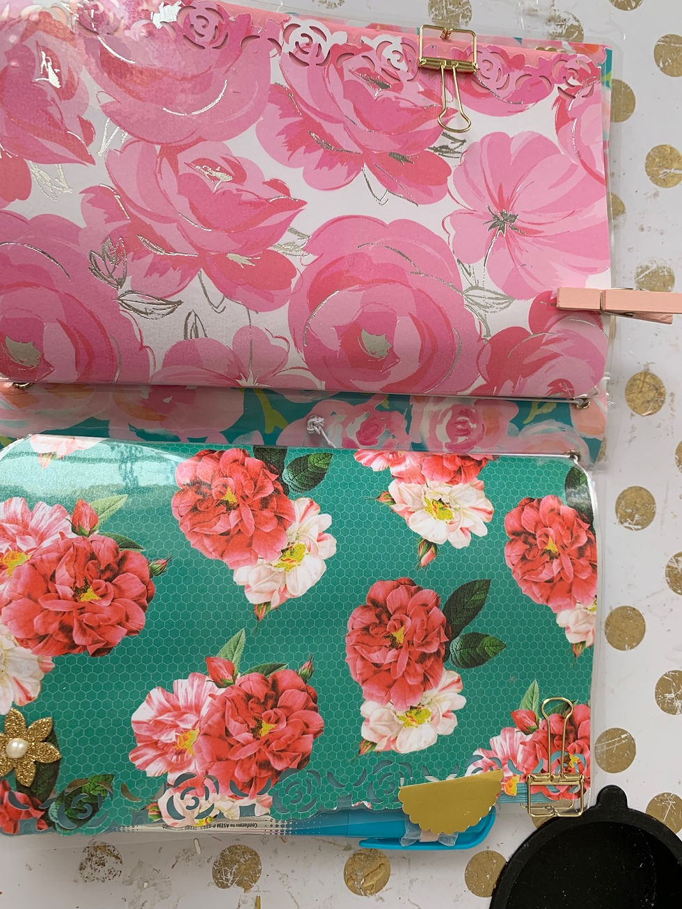Thumbnail: Pink Floral on Turquoise TN